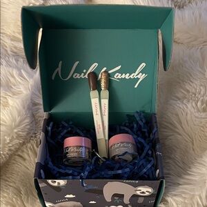 Brown and Gold Nail Art 🎁 gift Set